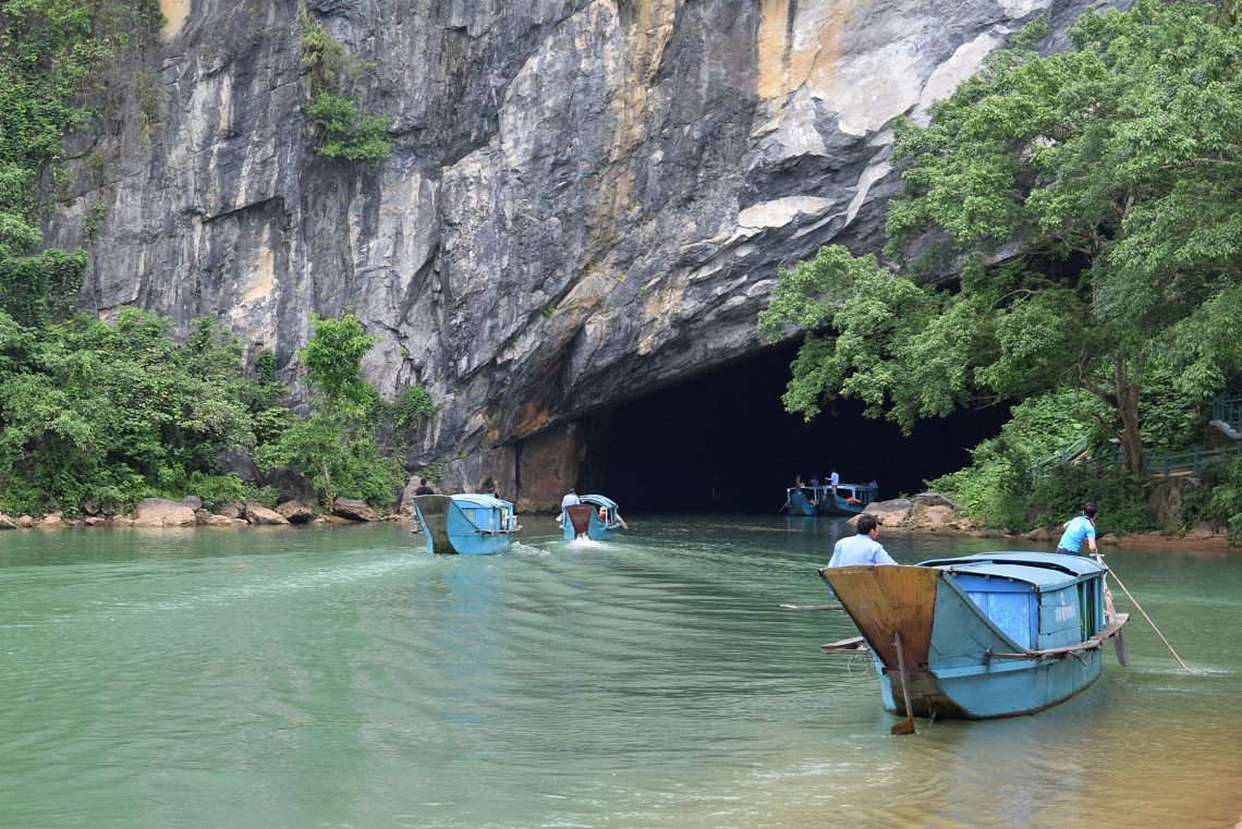 Les grottes du parc national de Phong Na-Ke Bang